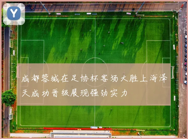 成都蓉城在足协杯客场大胜上海泽天成功晋级展现强劲实力